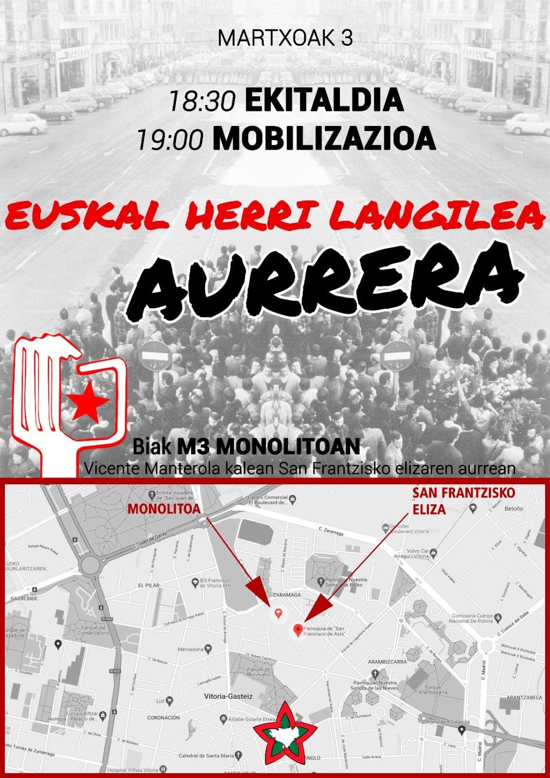 Martxoaren 3-ko JARDUN-en irakurketa