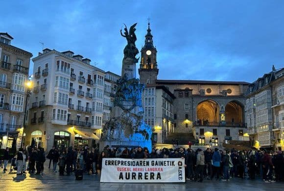Martxoaren 3ko manifestazioaren kontrako jazarpenaren aurrean