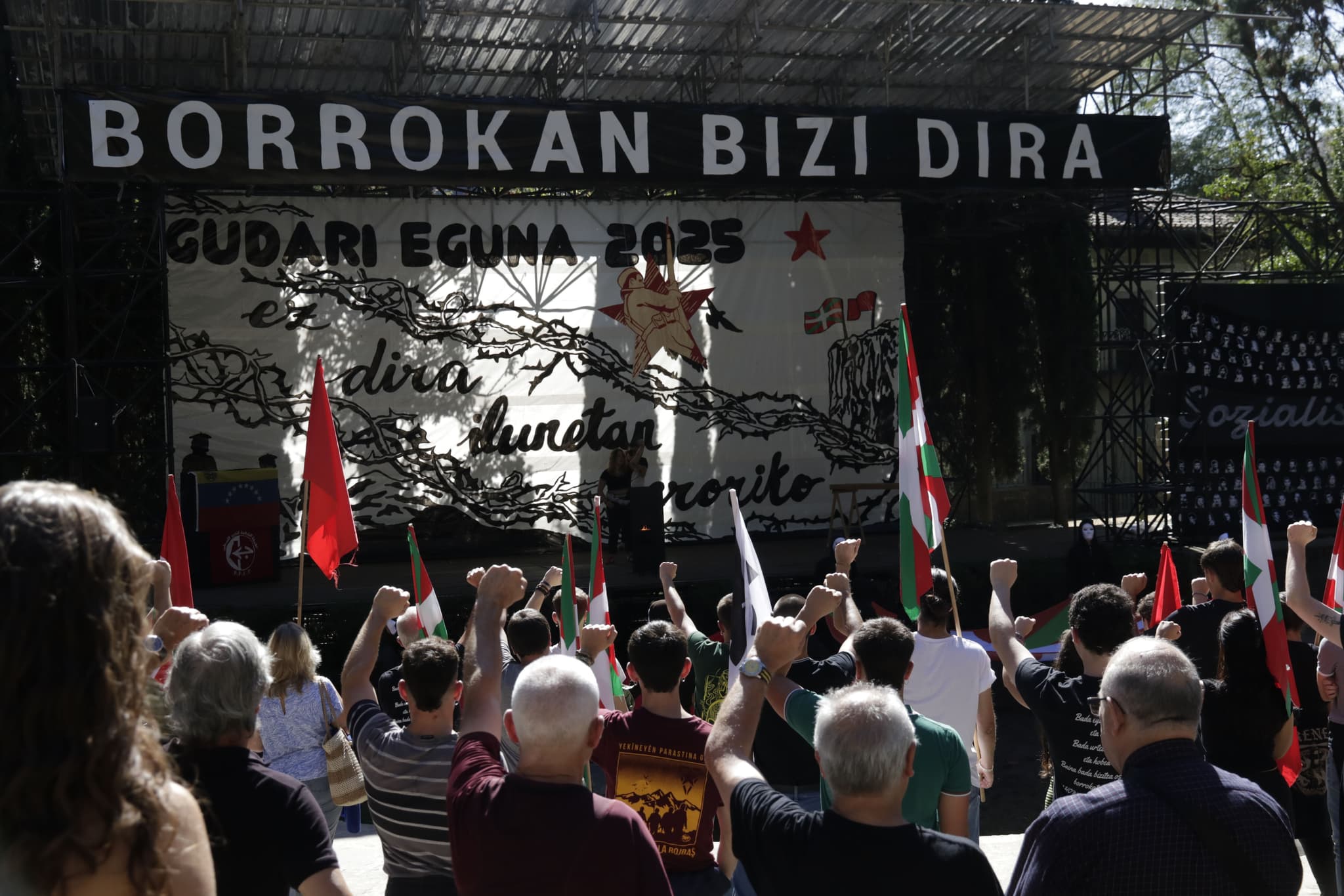 JARKI antolakunde iraultzailearen 2025eko Gudari Eguneko irakurketa