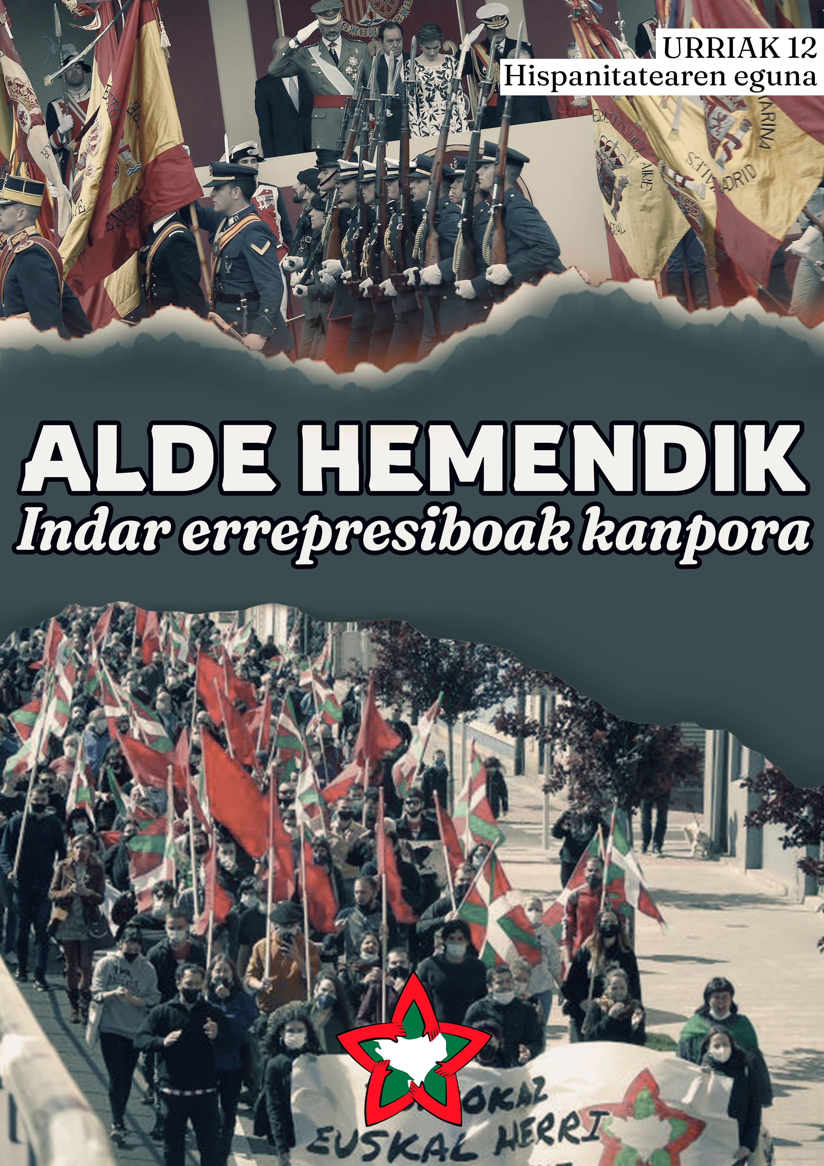 Alde hemendik! Indar errepresiboak kanpora!