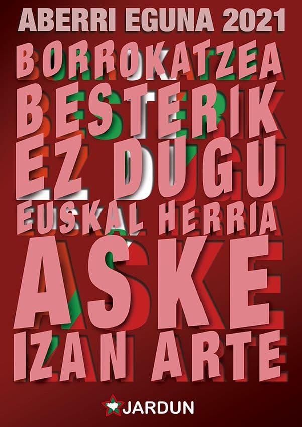 JARKI antolakunde iraultzailearen 2021eko Aberri Eguneko hitzaldia