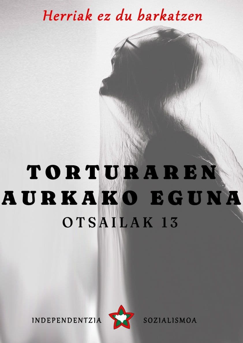 Torturaren Aurkako Eguneko JARDUN-en irakurketa