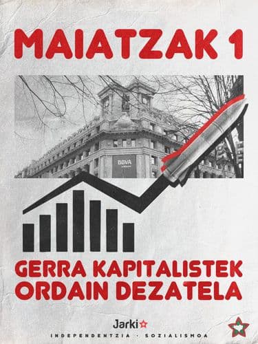 Gerra kapitalistek ordain dezatela!